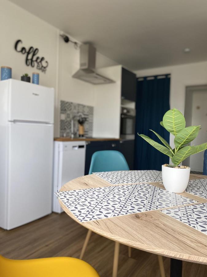 Super Appartement Cosy, Parking Prive Courseulles-sur-Mer Dış mekan fotoğraf